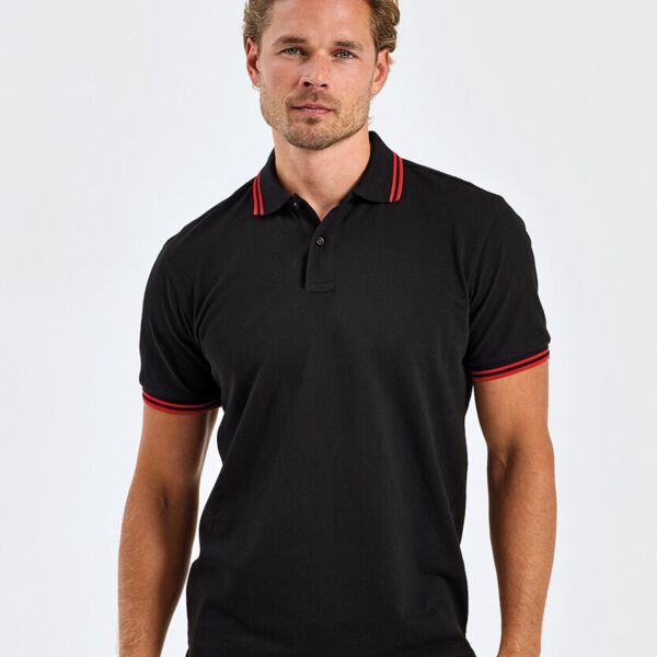 MENS classic fit tipped polo Thumbnail